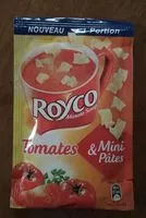 Mängden socker i Royco Minute Soup Tomates & mini pâtes