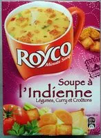 Mängden socker i Soupe à l'indienne