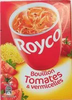 Mängden socker i Bouillon de Tomates & Vermicelles