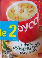 Mängden socker i Crème d'Asperges et croûtons