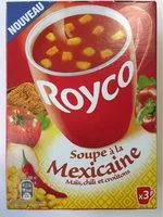 Mängden socker i Soupe à la mexicaine