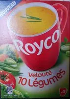 Mängden socker i Velouté 10 légumes