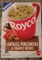 Mängden socker i Soupe lentilles, pois chiches et tomates séchées