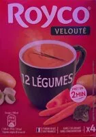 Mängden socker i Royco velouté 12 légumes
