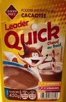 Mängden socker i Quick