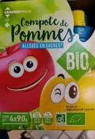 Mängden socker i Compote de pommes