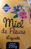 Mängden socker i Miels de fleurs liquide
