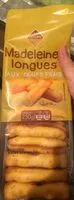 Mängden socker i Madeleine longue