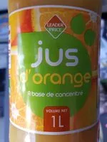 Mängden socker i Jus d orange