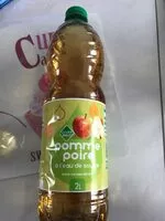 Mängden socker i Pomme poire a l'eau de source