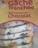 Mängden socker i Gâche tranchée pépites chocolat