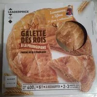 Mängden socker i Galette des rois à la frangipane