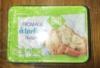 Mängden socker i Fromage a tartiner nature