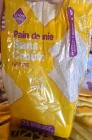 Mängden socker i Pain de mie Sans Croûte