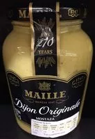 Mängden socker i Mostaza Dijon Original Maille