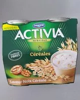 Mängden socker i Activia Céréales