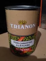 Mängden socker i Pois carottes à l'etuvée