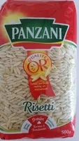 Mängden socker i Panzani risetti 500g