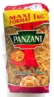 Mängden socker i Panzani nouilles fines 1kg