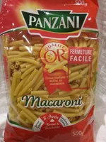 Mängden socker i Pates panzani macaroni 500g (dia)