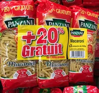 Mängden socker i Macaroni (+20% gratuits)