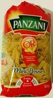 Mängden socker i Panzani mini penne 500g