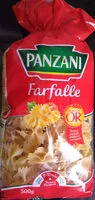 Mängden socker i Farfalle