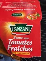 Mängden socker i Sauce aux tomates fraîches Panzani sans conservateur
