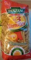 Mängden socker i Macaroni 3 minutes
