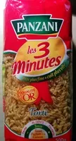Mängden socker i Panzani torti 3 minutes 500g