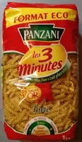 Mängden socker i Panzani torti 3 minutes 1kg