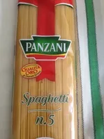 Mängden socker i Panzani Spaghetti n.5