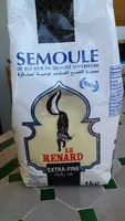 Mängden socker i Le renard semoule extra fine kg