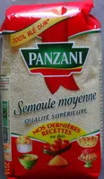 Mängden socker i Panzani semoule moyen 500 /6