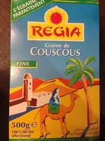 Mängden socker i Graine de couscous fine