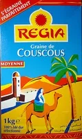 Mängden socker i Regia couscous moyen 1kg
