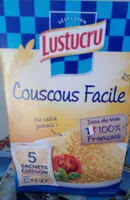 Mängden socker i Lustucru couscous facile sc 500g