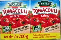 Mängden socker i Tomacouli 100% Tomates Fraîches nature (Lot de 2 x 200 g)
