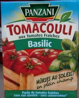 Mängden socker i Tomacouli basilic