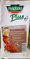 Mängden socker i P+ bolognaise 2kg /6