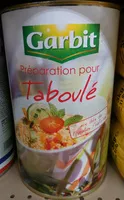 Mängden socker i Préparation pour taboulé