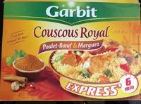 Mängden socker i Couscous Royal Poulet, Boeuf et Merguez
