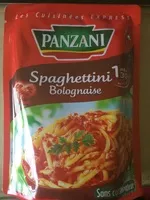 Mängden socker i Spaghettini Bolognaise (Les Cuisinées Express)