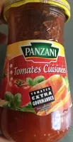 Mängden socker i Panzani - spf - sauce tomates cuisinées