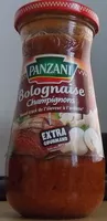 Mängden socker i Panzani - spf - sauce bolognaise champignon 400g