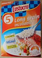 Mängden socker i Lustucru riz 5 min sachets 450g (5x90g)