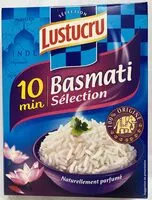 Mängden socker i Riz basmati Sélection
