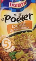 Mängden socker i Lustucru riz a poeler dore