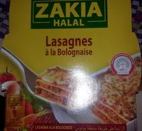 Mängden socker i Lasagnes à la Bolognaise Halal - 300 g - Zakia