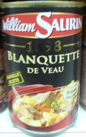 Mängden socker i Blanquette de veau